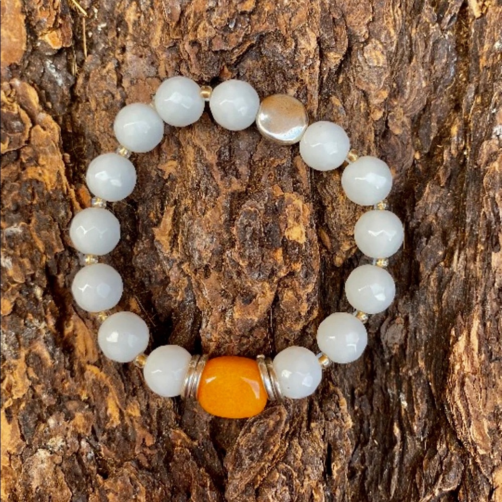 Moon stone bracelet, witch bracelet